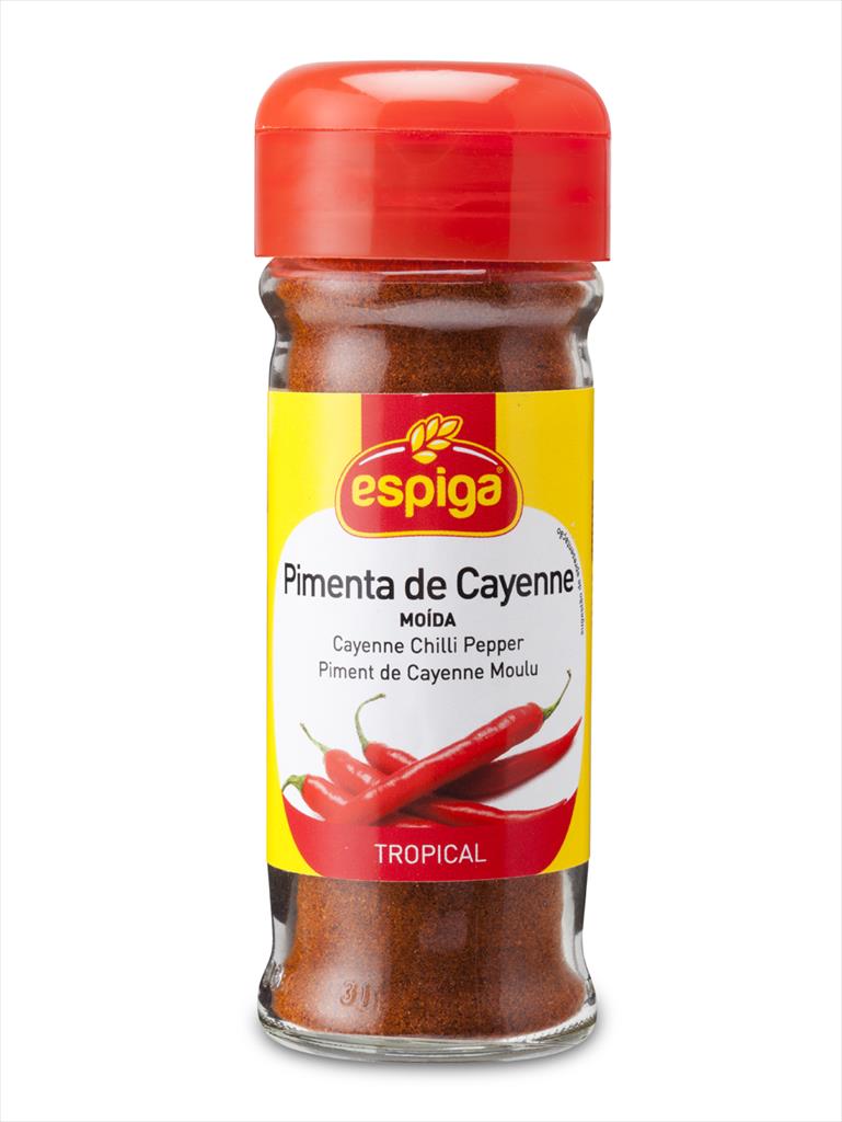 PIMENTA CAYENNE MOIDA 45 GR ESPIGA